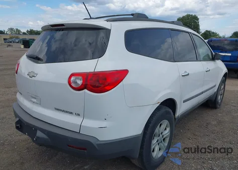 2009 Chevrolet Traverse Ls из США, поврежденный, VIN 1GNER13DX9S152084
